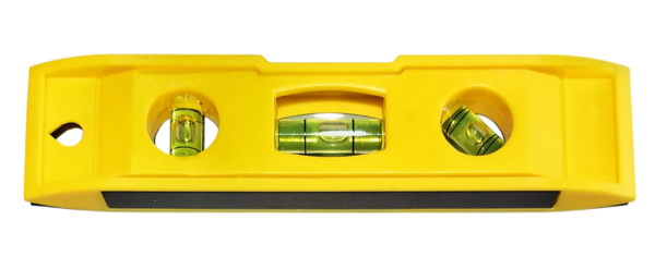 Torpedo Magnetic Level Bubble Measuring Tool, 3 Bubble Leveller (6 inch) (Pack of 1)