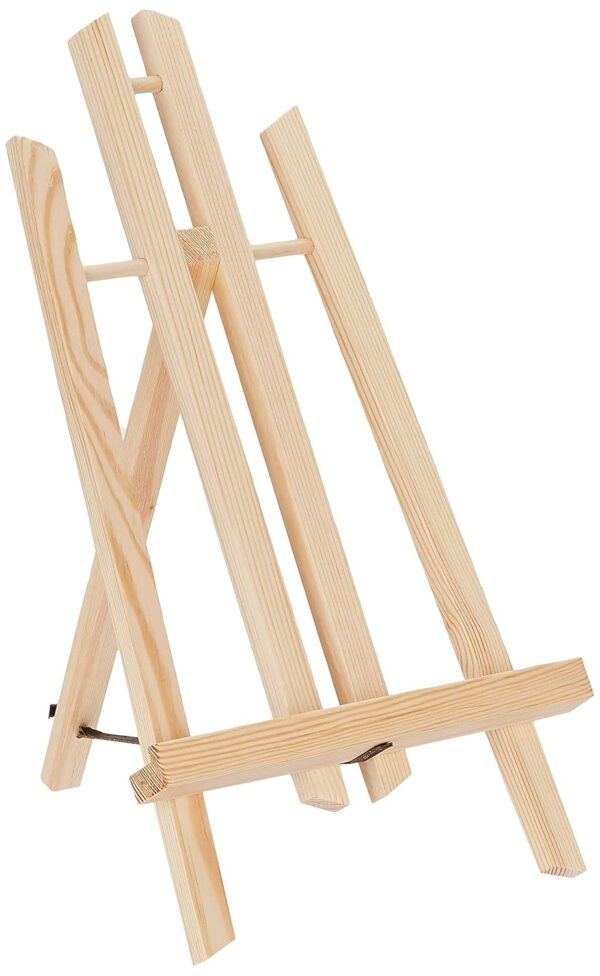 Easel Stand Tabletop A-Frame Wooden Easel (Pack of 1 Pcs)