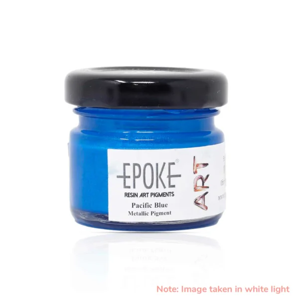 Pacific Blue (Metallic) - Mini Pigment Paste -20g - Image 2