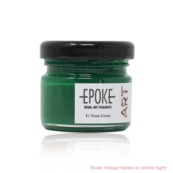 Translucent Neon Green - Mini Pigment Paste -20g - Image 2